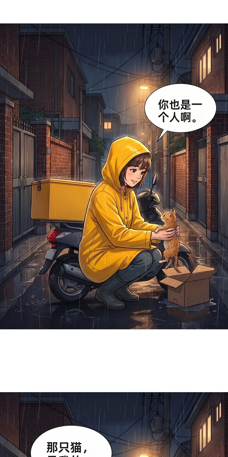 手机上翻译好的条漫